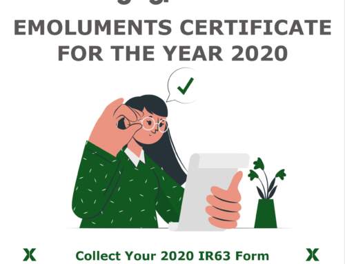 EMOLUMENTS CERTIFICATE FOR THE YEAR 2020